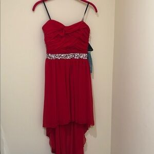 City Triangles Red high-low Formal Dress Women’s occasion dress Size 5